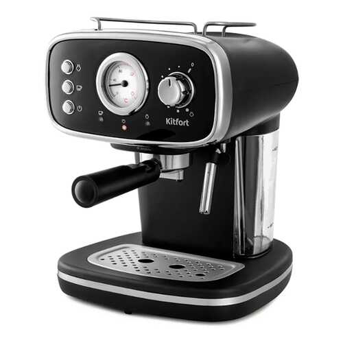Кофеварка рожкового типа Kitfort КТ-736 Black в Телемакс