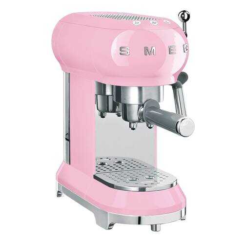 Кофеварка рожкового типа Smeg ECF01PKEU Rose в Телемакс