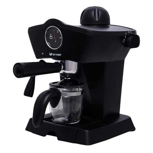 Рожковая кофеварка Kitfort КТ-706 Black в Телемакс