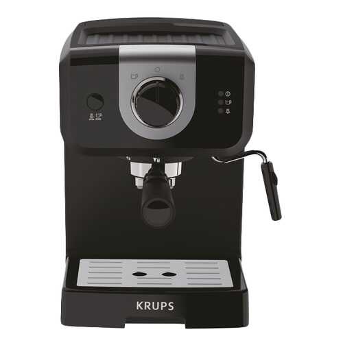 Рожковая кофеварка Krups Opio XP320830 Black в Телемакс