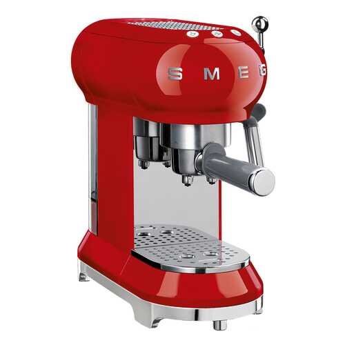 Рожковая кофеварка Smeg ECF01RDEU Red в Телемакс