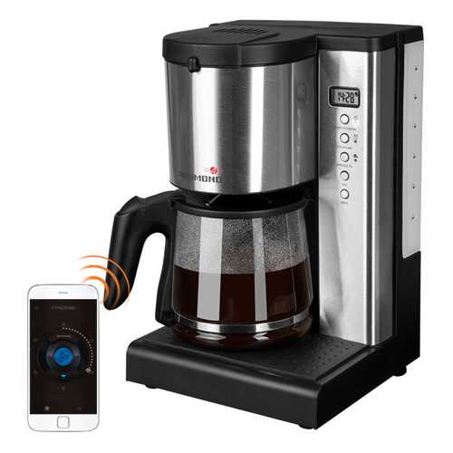 Умная кофеварка Redmond SkyCoffee M1509S Silver/Black в Телемакс