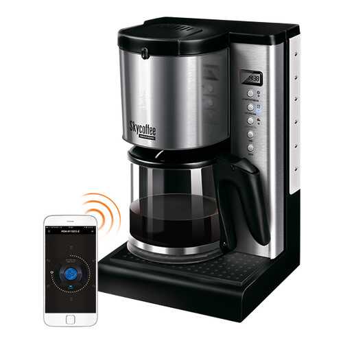 Умная кофеварка Redmond SkyCoffee M1519S Silver/Black в Телемакс