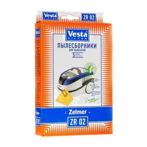 Комплект пылесборников для пылесоса Vesta filter ZR 02 5 шт в Телемакс