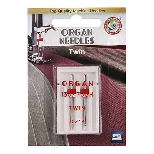 Иглы Organ двойные 2-70/1.4 Blister в Телемакс