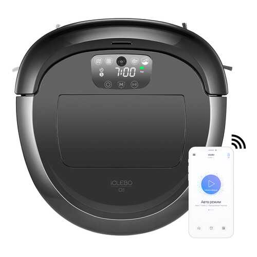Робот-пылесос Yujin Robot iCLEBO O5 WiFi в Телемакс