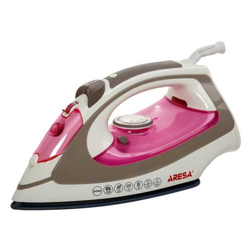 Утюг Aresa AR-3106 White/Pink/Grey в Телемакс