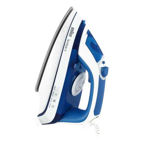 Утюг Braun TexStyle 3 TS 355 A White/Blue в Телемакс