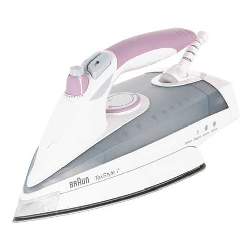 Утюг Braun TexStyle 7 4679-TS755E White/Pink в Телемакс
