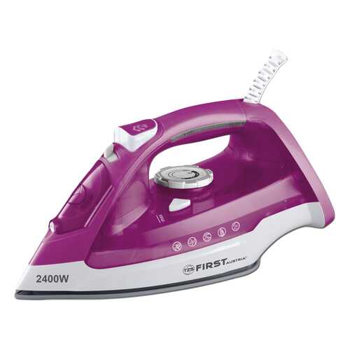 Утюг First FA-5618-5 White/Purple в Телемакс