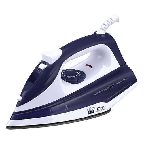 Утюг Home Element HE-IR213 White/Blue в Телемакс