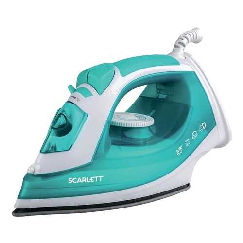 Утюг Scarlett SC - SI30P09 White/Cyan в Телемакс