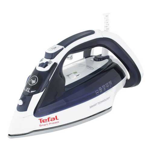 Утюг Tefal Ultragliss FV4982E0 White/Blue в Телемакс