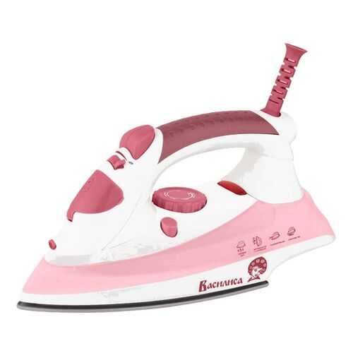 Утюг Василиса У5-2000 White/Dark Pink в Телемакс