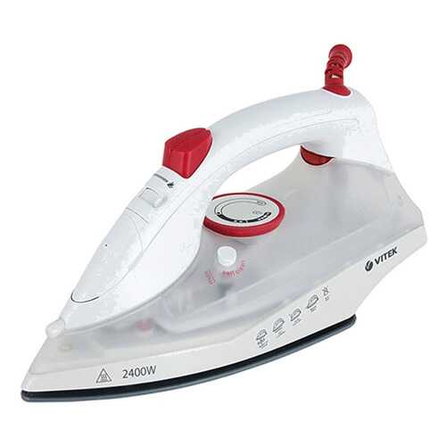 Утюг VITEK VT-1234 White/Red в Телемакс