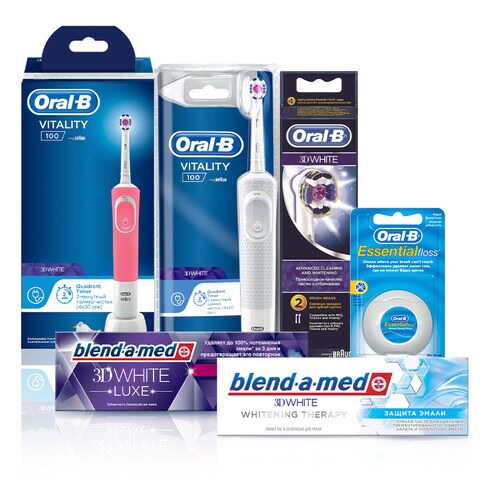 Электрическая зубная щетка Braun Oral-B (для двоих) в Телемакс