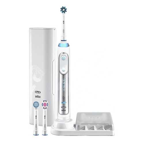 Электрическая зубная щетка Braun Oral-B Genius Genius 8000 (D701.535.5XC) White в Телемакс
