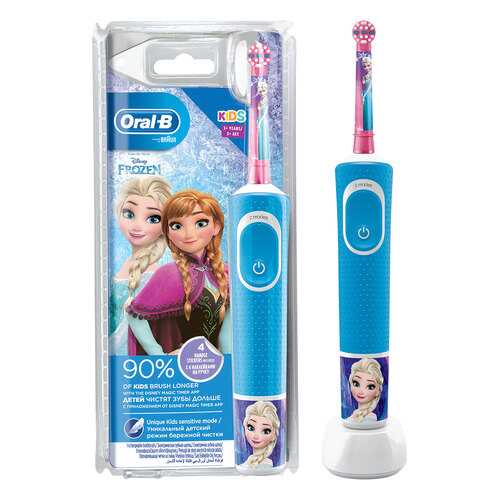 Электрическая зубная щетка Braun Oral-B Vitality Kids D100.413.2K Frozen в Телемакс