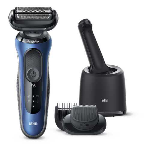 Электробритва Braun Series 6 60-B7500cc Blue в Телемакс