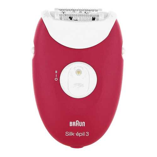 Эпилятор Braun Silk-epil 3-3410 White/Pink в Телемакс