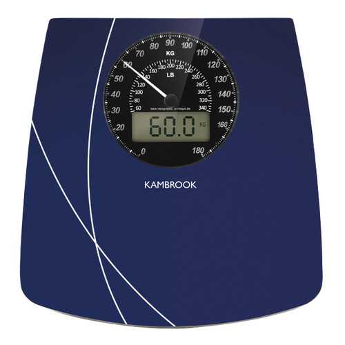 Весы напольные Kambrook The Smarter Choice KSC305 Blue/Black в Телемакс
