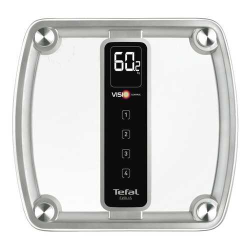 Весы напольные Tefal Visio Control PP5150V1 Black в Телемакс