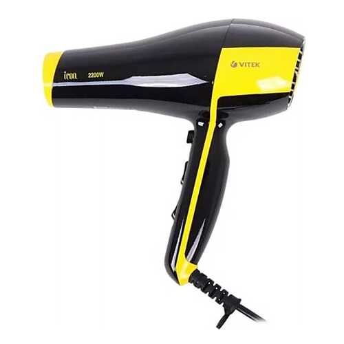 Фен Vitek VT2295Y Black/Yellow в Телемакс
