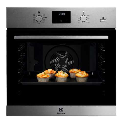 Встраиваемый электрический духовой шкаф Electrolux OED3H50TX Silver/Black в Телемакс