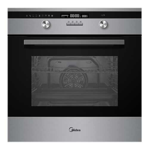 Встраиваемый электрический духовой шкаф Midea MO781E4CX Silver/Black в Телемакс