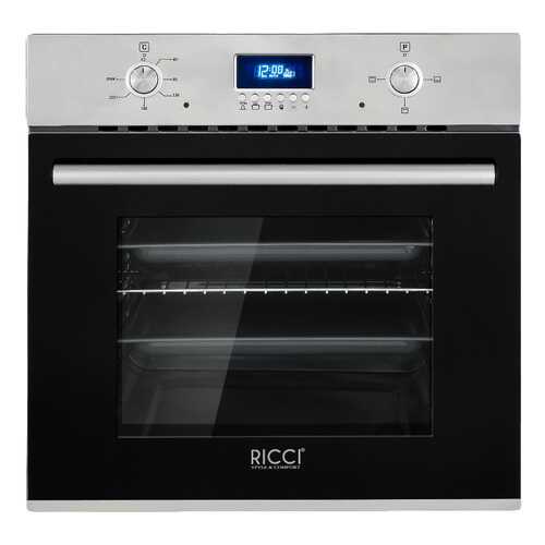 Встраиваемый электрический духовой шкаф RICCI REO-650IX Silver/Black в Телемакс