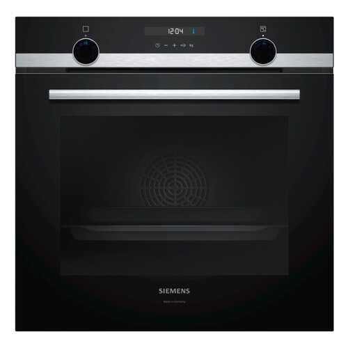 Встраиваемый электрический духовой шкаф Siemens HB537GES1R Black в Телемакс
