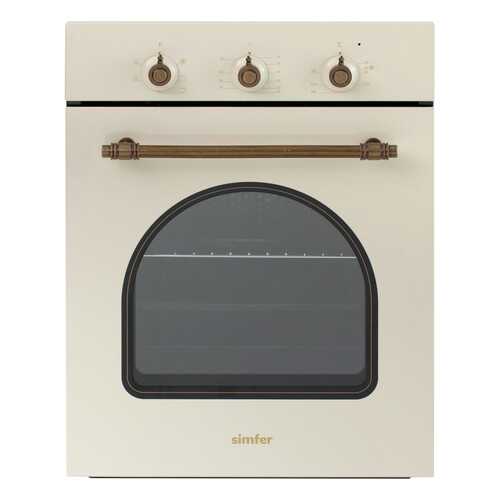 Встраиваемый электрический духовой шкаф Simfer B4EO16017 Beige в Телемакс