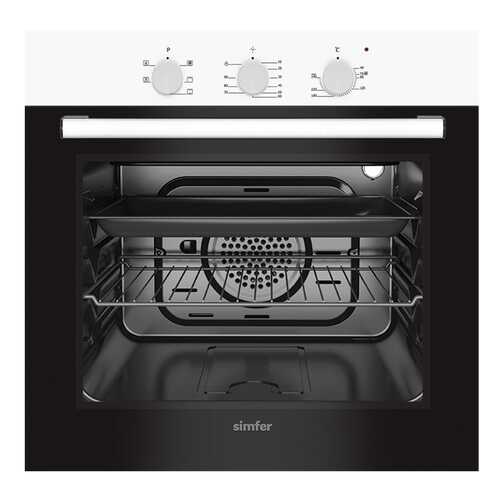 Встраиваемый электрический духовой шкаф Simfer B6EW16011 White в Телемакс