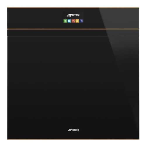 Встраиваемый электрический духовой шкаф Smeg SFP6604PNRE Brown/Black в Телемакс