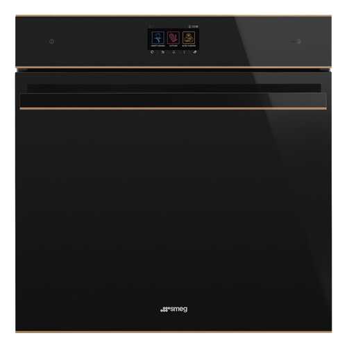 Встраиваемый электрический духовой шкаф Smeg SFP6604WSPNR Black в Телемакс