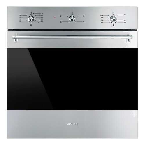 Встраиваемый газовый духовой шкаф Smeg SF6341GVX Silver в Телемакс