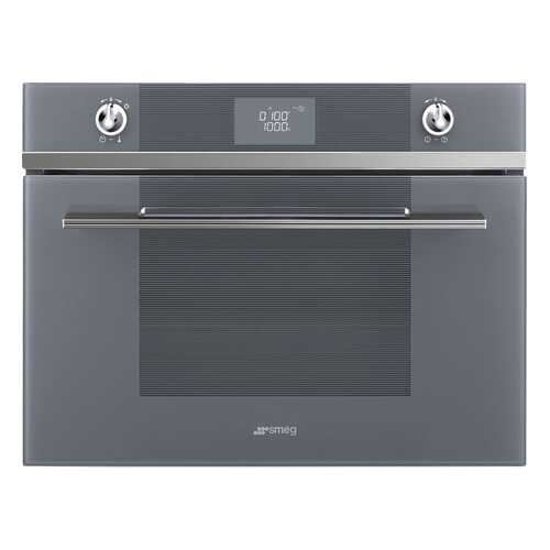 Встраиваемая микроволновая печь с грилем Smeg Linea SF4102MS в Телемакс