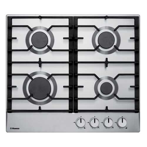 Встраиваемая газовая панель Hansa BHGI610391 Silver в Телемакс