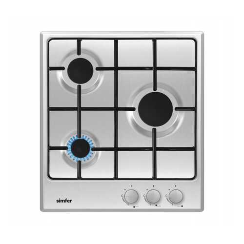 Встраиваемая газовая панель Simfer H45V30M420 Silver в Телемакс