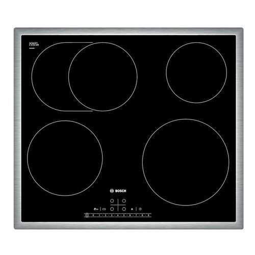 Встраиваемая варочная панель электрическая Bosch PKB 645F17 Black в Телемакс