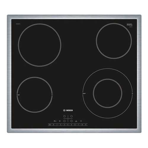 Встраиваемая варочная панель электрическая Bosch PKF645FP1 Black в Телемакс