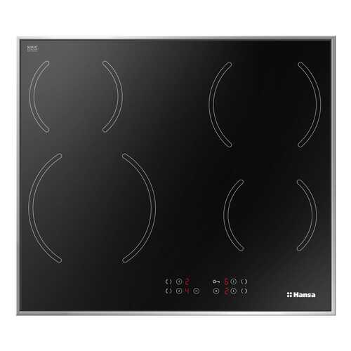 Встраиваемая варочная панель электрическая Hansa BHCI66388 Black в Телемакс
