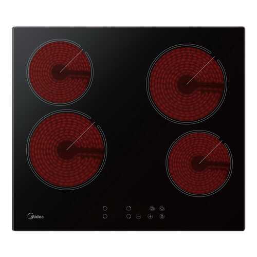 Встраиваемая варочная панель электрическая Midea MCH64160 Black в Телемакс