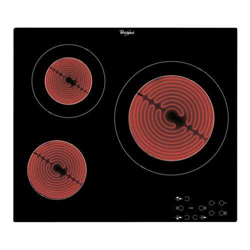 Встраиваемая варочная панель электрическая Whirlpool AKT 8030/NE Black в Телемакс