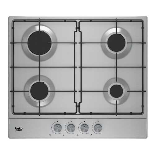 Встраиваемая варочная панель газовая Beko HIAG64223SX Silver в Телемакс