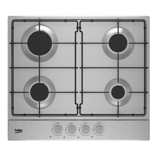 Встраиваемая варочная панель газовая Beko HIAG64223X Silver в Телемакс