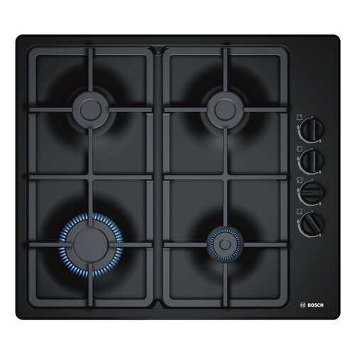 Встраиваемая варочная панель газовая Bosch PBP6C6B91R Black в Телемакс