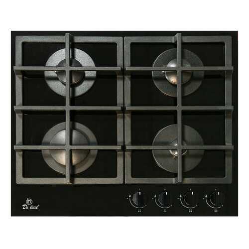 Встраиваемая варочная панель газовая DeLuxe GG4 750229F-060 Black в Телемакс
