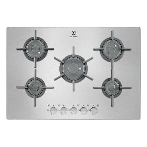 Встраиваемая варочная панель газовая Electrolux EGU97657NX Silver в Телемакс