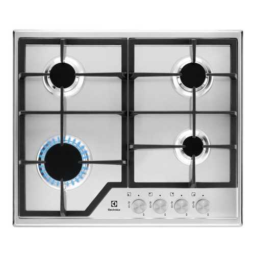 Встраиваемая варочная панель газовая Electrolux GEE263MX Silver в Телемакс